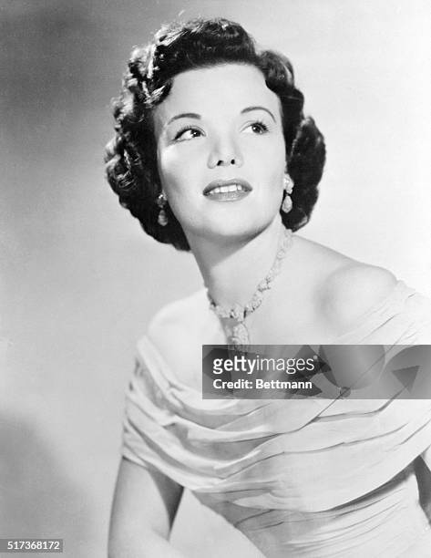 Television and film actress Nanette Fabray.