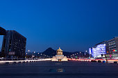 Seoul, South Korea:  King Sejong Statue in Gwanghwamun Square