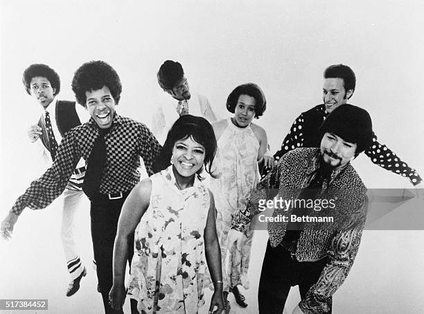 ROCK GROUP SLY AND THE FAMILY STONE. FILED 1969.