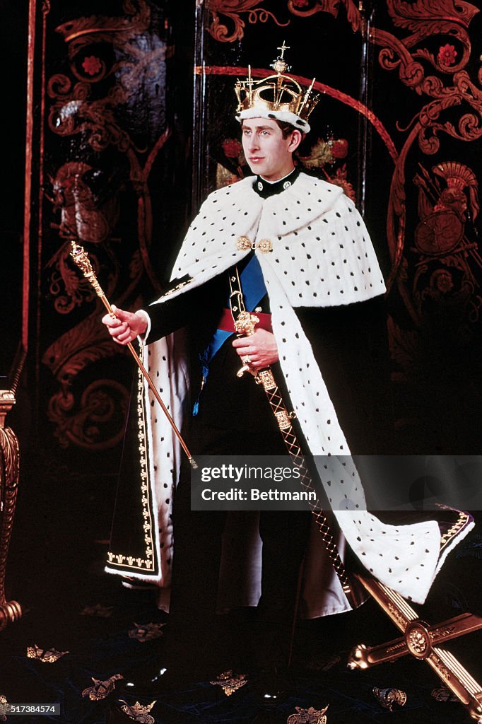 Prince Charles Wearing Royal Attire