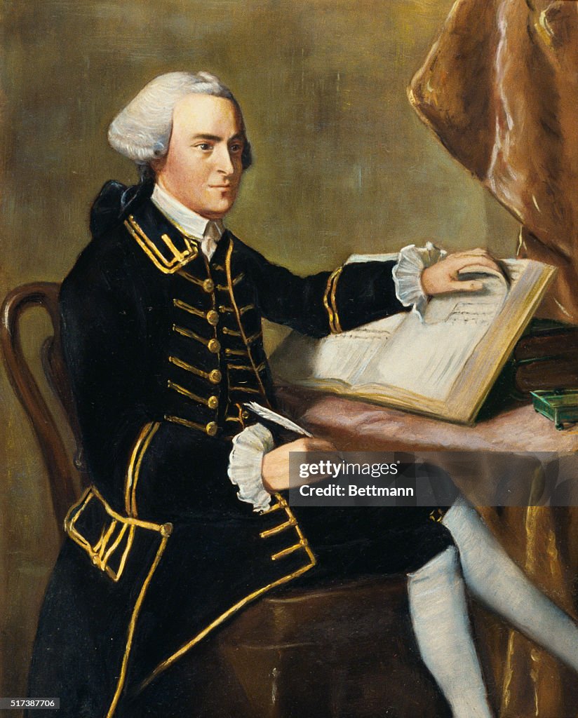 Painting of John Hancock