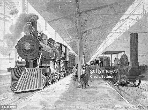Engine 999 New York Central Hudson River Railroad Photos and Premium High Res ...