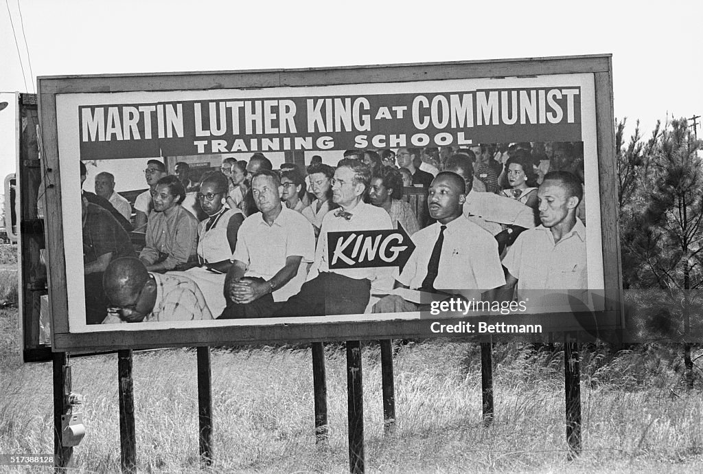 Billboard Targeting Dr. Martin Luther King, Jr.