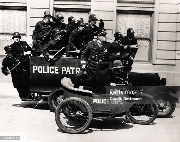 The Keystone Kops series, starring Roscoe "Fatty" Arbuckle and Mabel Normand, was tops among silent-screen comedies of the 1910s and '20s. Here, the...