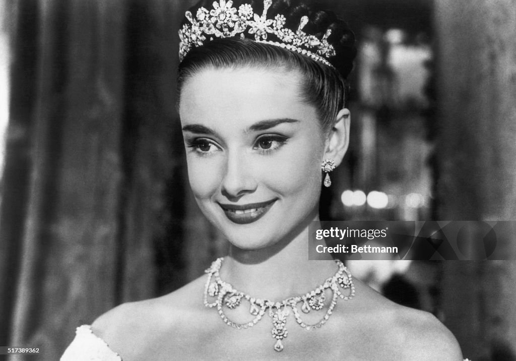 Audrey Hepburn In Roman Holiday