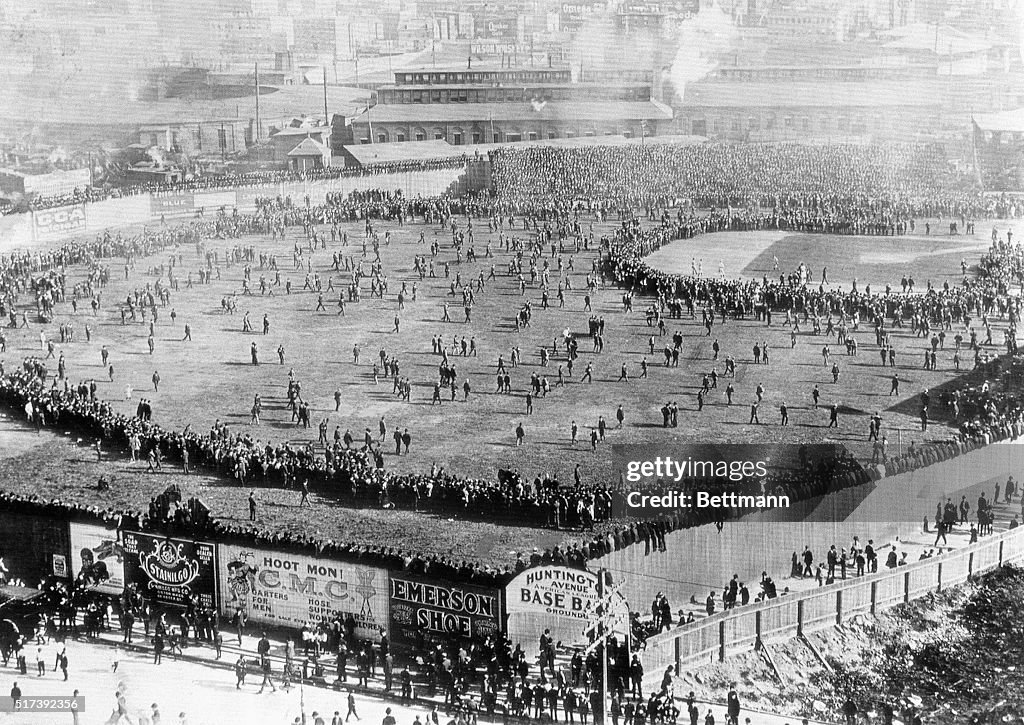 First World Series Game