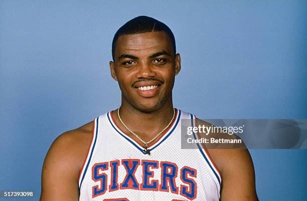 Charles Barkley, Philadelphia 76ers forward.