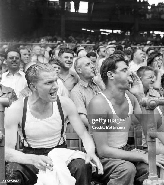 The National League-leading Cincinnati Reds had the bad taste to invade the sacred precincts of Ebbets Field yesterday and there hand the stalwart...