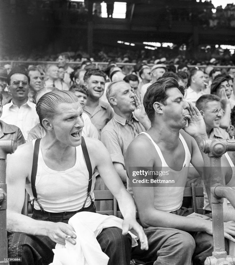 Men Booing Cincinnati Reds