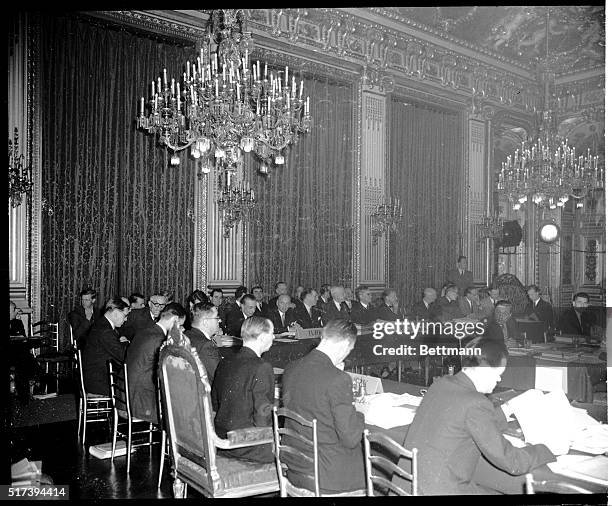 The Council of Europe's Committee of Foreign Ministers, representing 12 Western European nations, meets in Paris in its second session since it was...