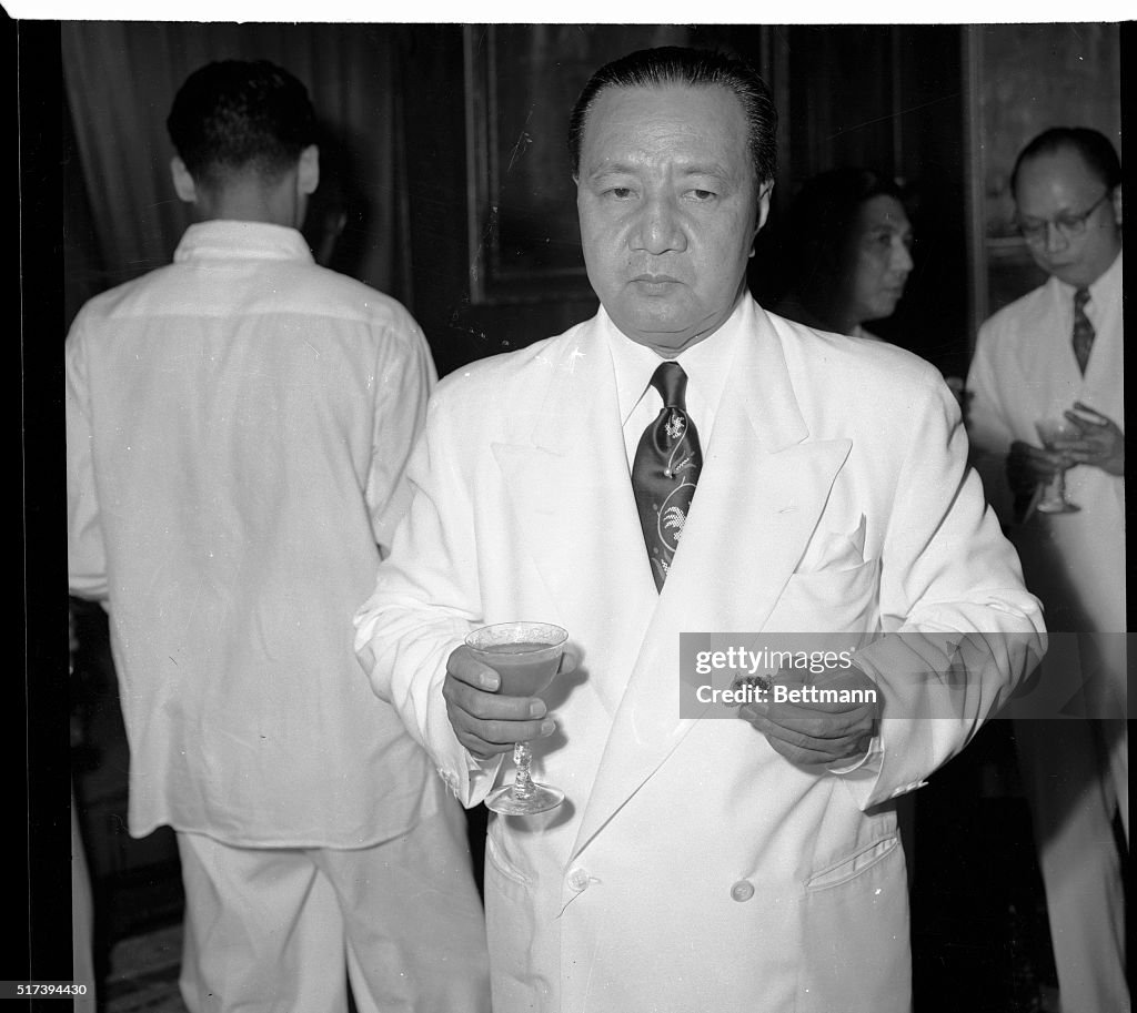 Philippine President Elpidio Quirino