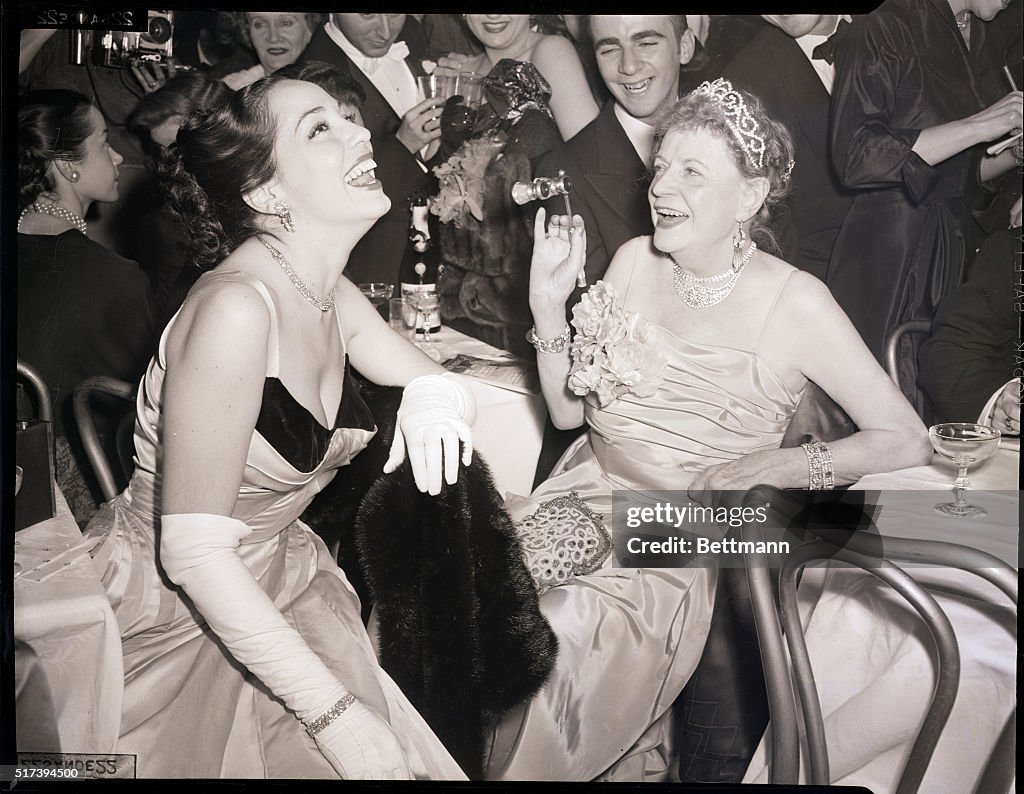 Marguerite Piazza and Betty Henderson Laughing