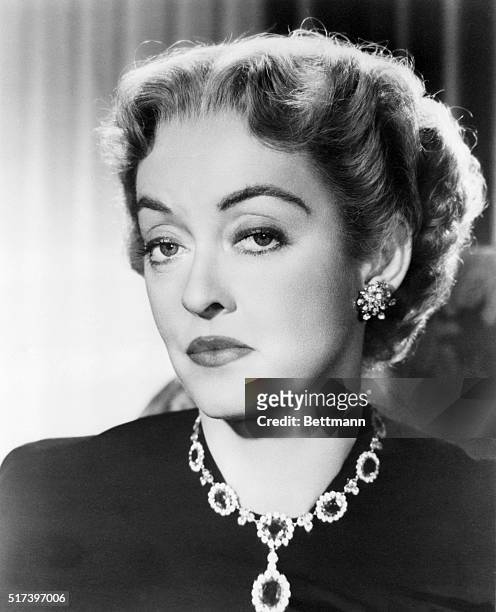 Picture shows actress, Bette Davis, who will soon be seen in RKO's domestic drama, "The story of a Divorce."