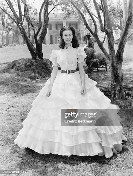 Vivien Leigh in "Gone with the Wind" . Movie still. BPA2# 491