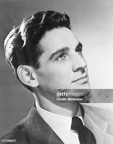 Closeup photograph of Leonard Bernstein.