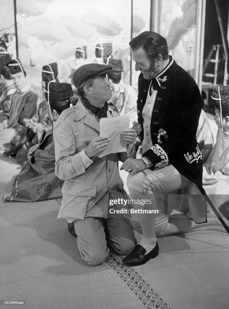 John Huston Reads Letter to John Wayne