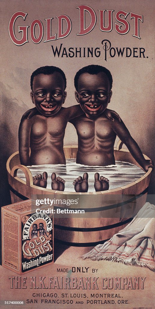 Gold Dust Washing Powder Advertisement Depicting the Gold Dust Twins