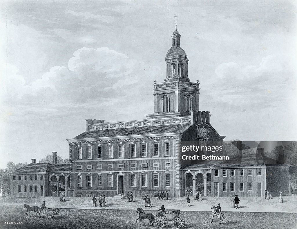 Illustration of Independence Hall