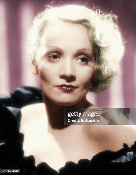 Actress Marlene Dietrich in The Song of Songs