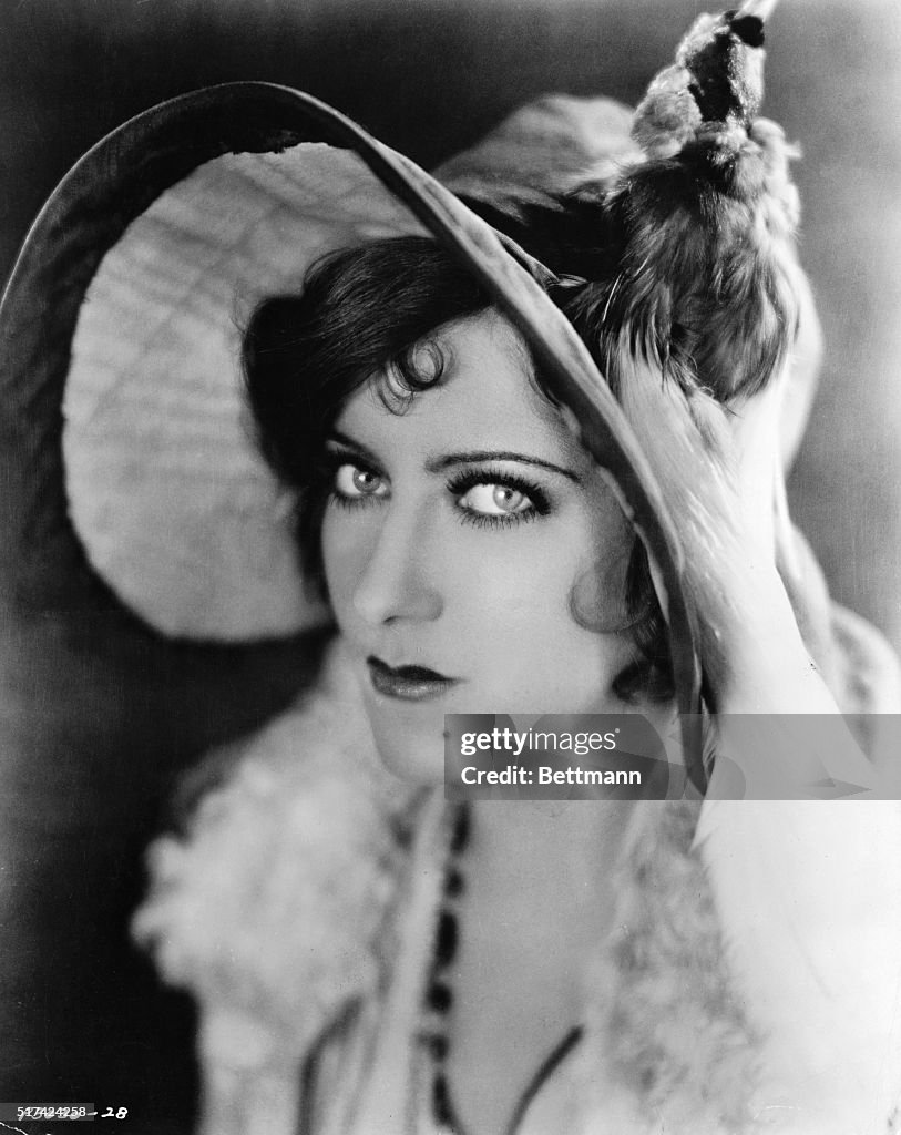 Gloria Swanson Wearing Hat