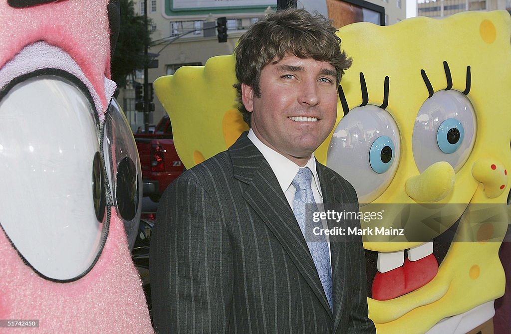 Paramount/Nickelodeon Premiere Spongebob Square Pants -Arrivals