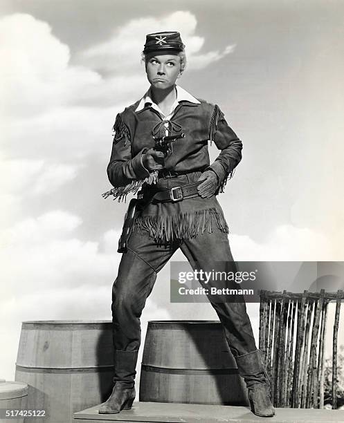 Doris Day in the movie Calamity Jane, directed by David Butler.