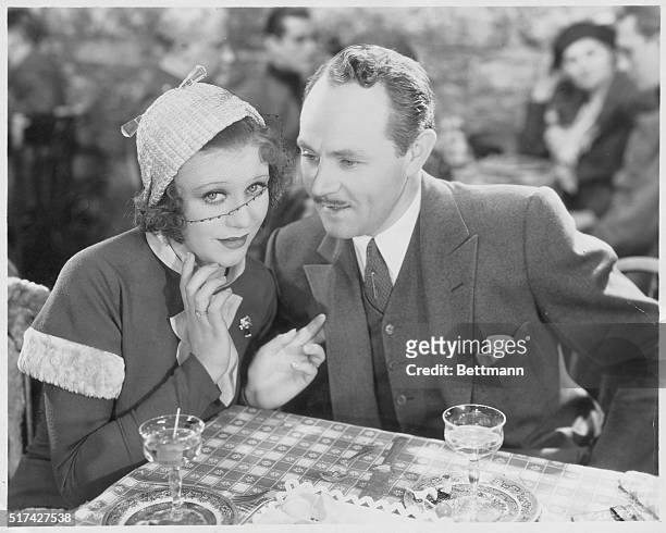 Ginger Rogers and Charles Ruggles in a scene from Honor Among Lovers, a Paramount Pictures drama directed by Dorothy Arzner.