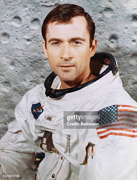 Apollo 10 CMP...Astronaut John W. Young, prime crew command module pilot of the Apollo 10 lunar orbit mission.