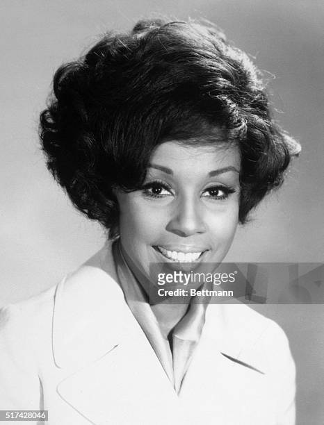 Diahann Carroll, star of Julia, on the NBC television Network Tuesdays , is starting a new season September 15, .
