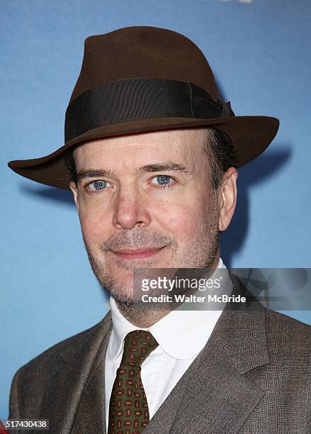 Jefferson Mays attends the Broadway Opening Night Performance of 'Bright Star' at the Cort Theatre on March 24, 2016 in New York City.