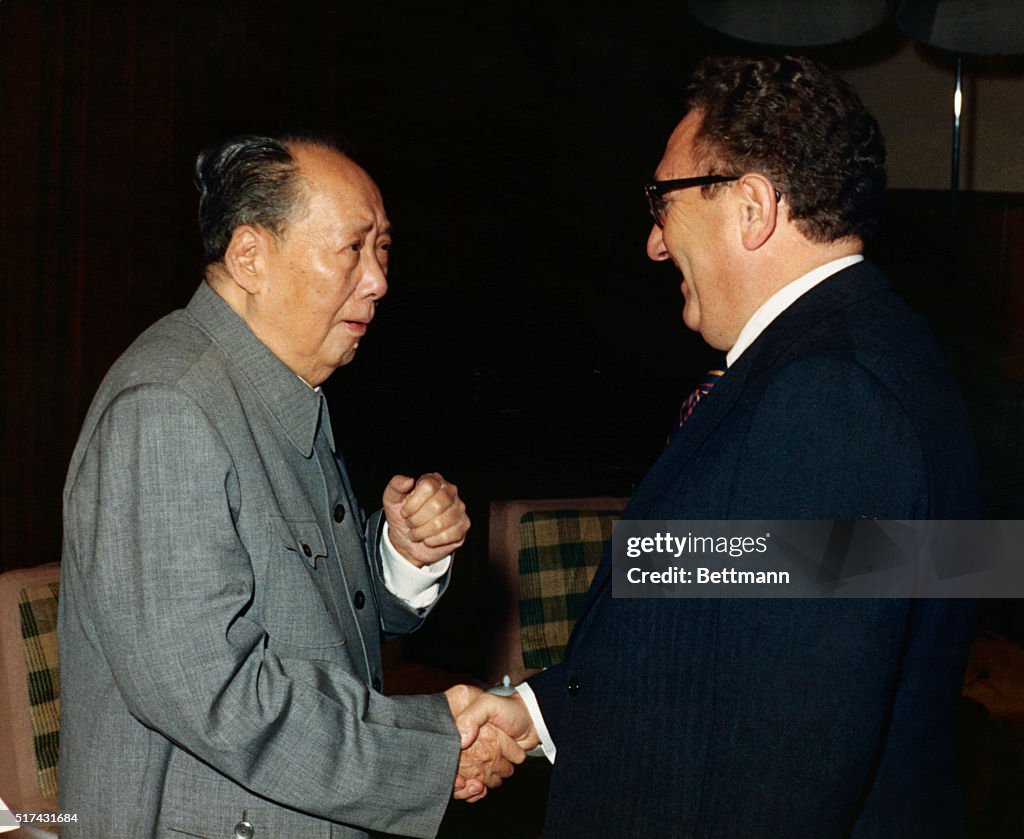 Henry Kissinger Meeting Mao Tse-tung