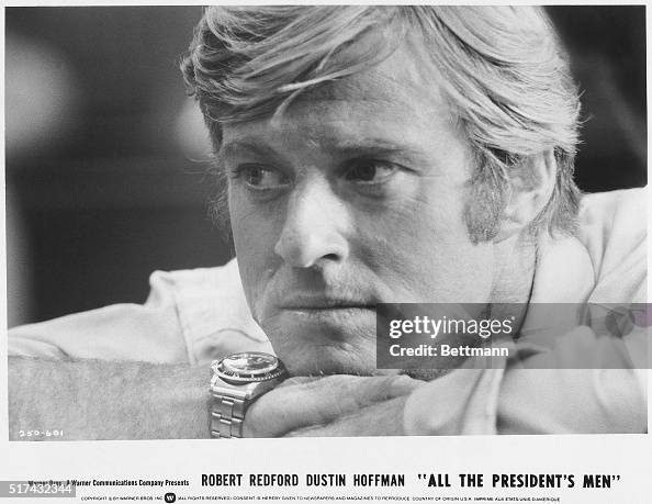 Robert Redford as Bob Woodward in All the President's Men Robert Redford as Bob Woodward in All the President's Men