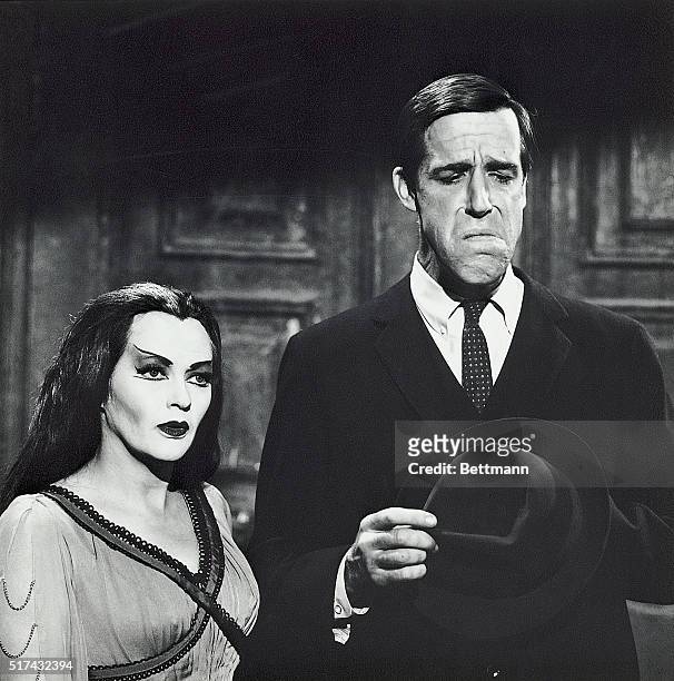 Scene from the TV show The Munsters, which aired from 1964-1966.