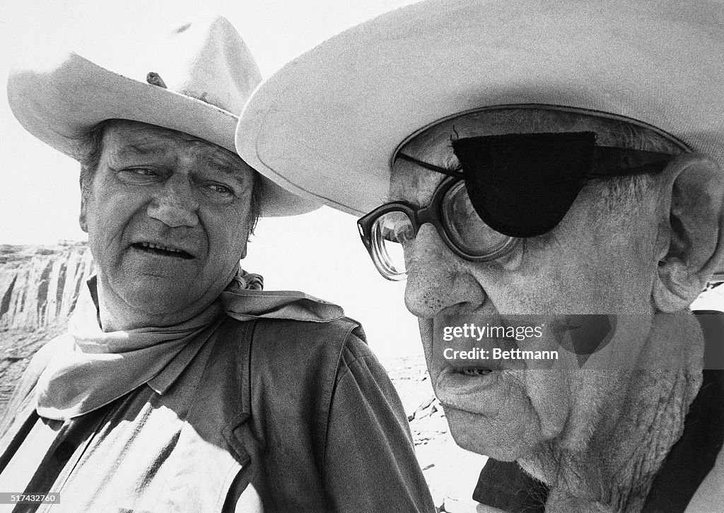 John Ford and John Wayne Talking