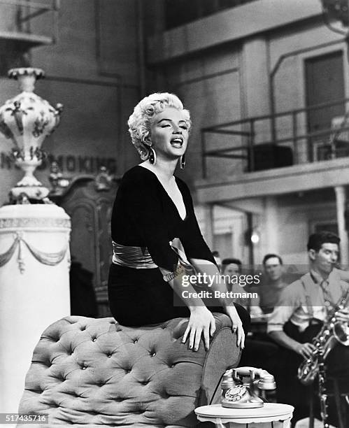 Marilyn Monroe singing in the film There's No Business Like Show Business.