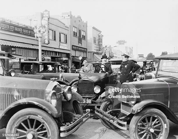 The crazy world of Laurel and Hardy.