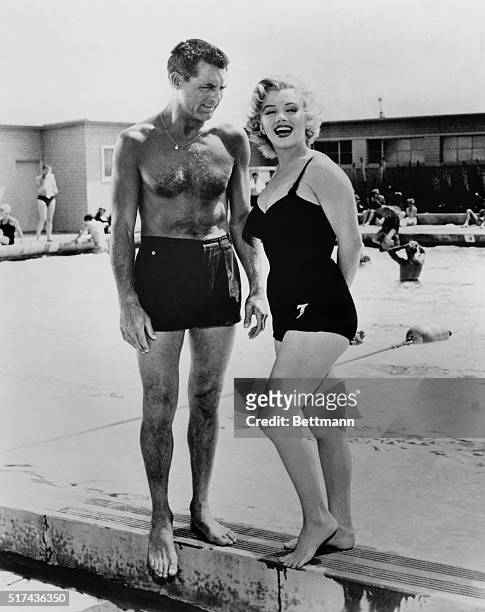 Marilyn Monroe with Cary Grant