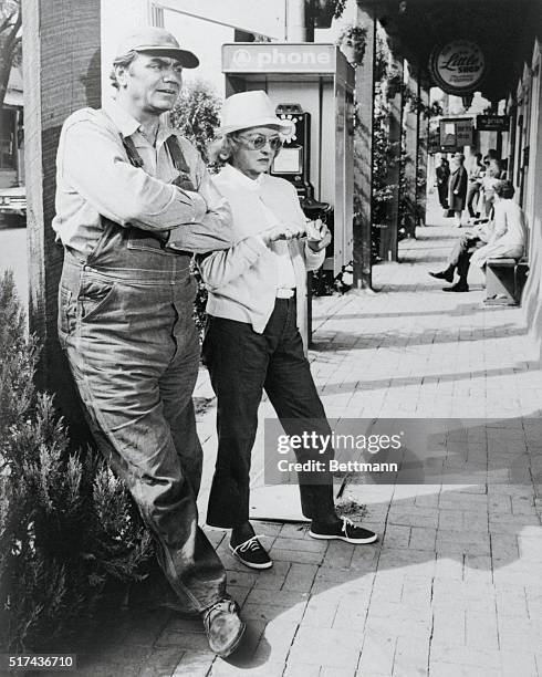 This fine looking hippie couple is none other than Ernie Borgnine and Bette Davis in a scene from American International's Bunny O'Hare. The two...