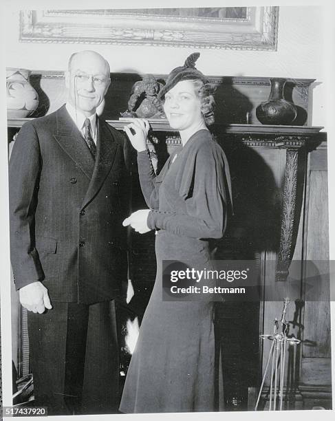 Dr. Roy Chapman Andrews, famous explorer and official of the American Museum of Natural History in New York City, photographed for the first time...