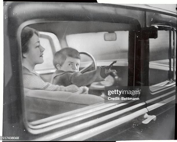 Picture of Jon Lindbergh, the three-year-and-three-month old son of Colonel and Mrs. Charles A. Lindbergh. One year ago to the day, INP serviced the...