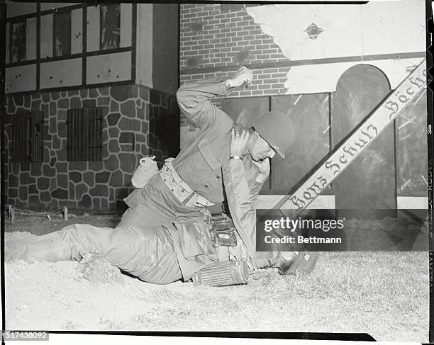 New York City: "Sham Battle" In Central Park. Amid the flora and fauna of New York City's largest park, the Fighting Quartermasters' Corps staged a...