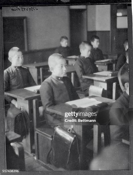 Crown Prince Akihito at the Peer School in Japan