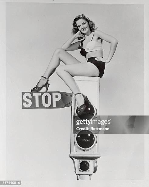 Because she has never had an accident, Warner Bros. Star Martha Vickers has been named "Miss Danger Signal" by the Motor Vehicle Bureau of...