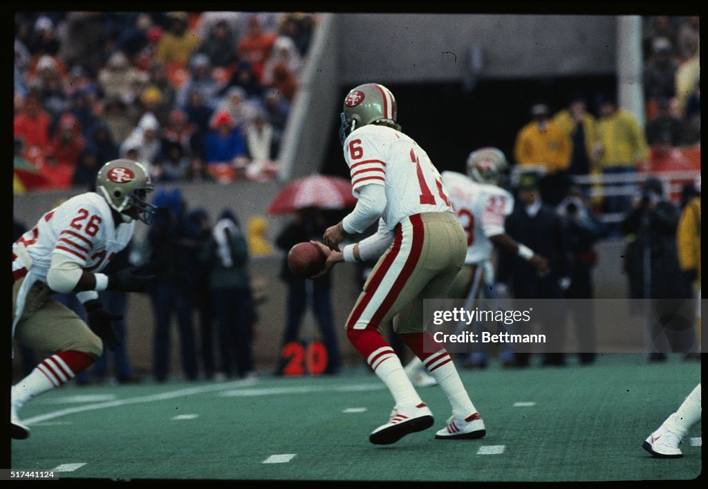 Chicago Bears on Sidelines During Game