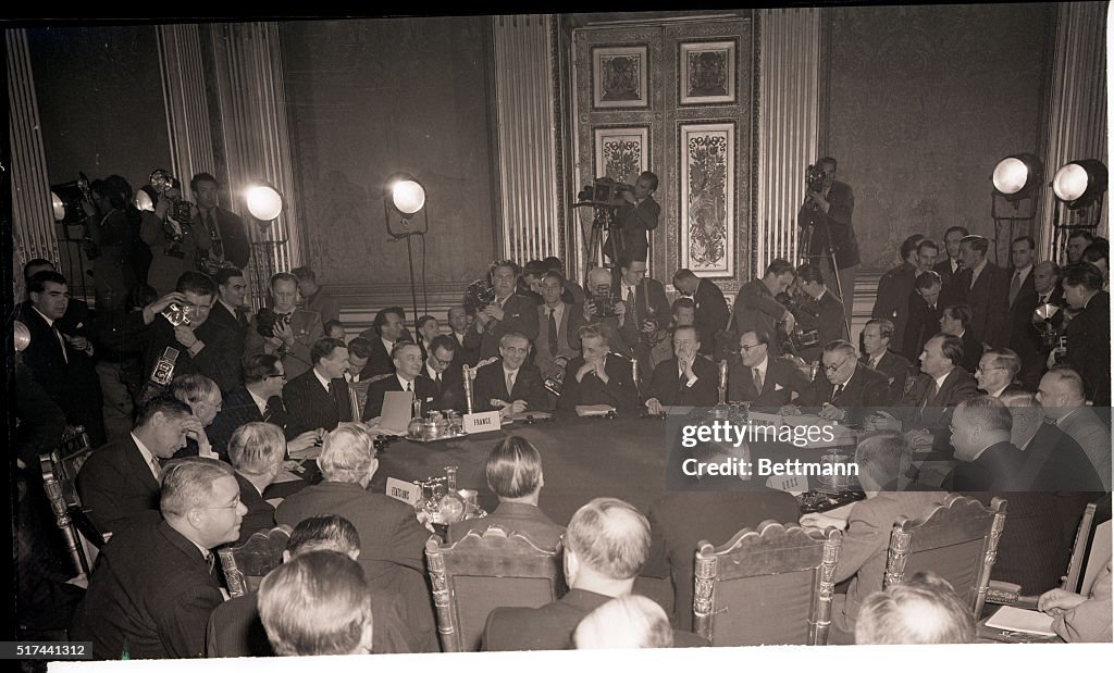 Big Four Leaders at Peace Meeting