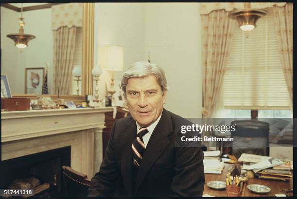 Former naval officer and one of several ex-husbands of actress Elizabeth Taylor, John Warner is also a United States senator for Virginia.