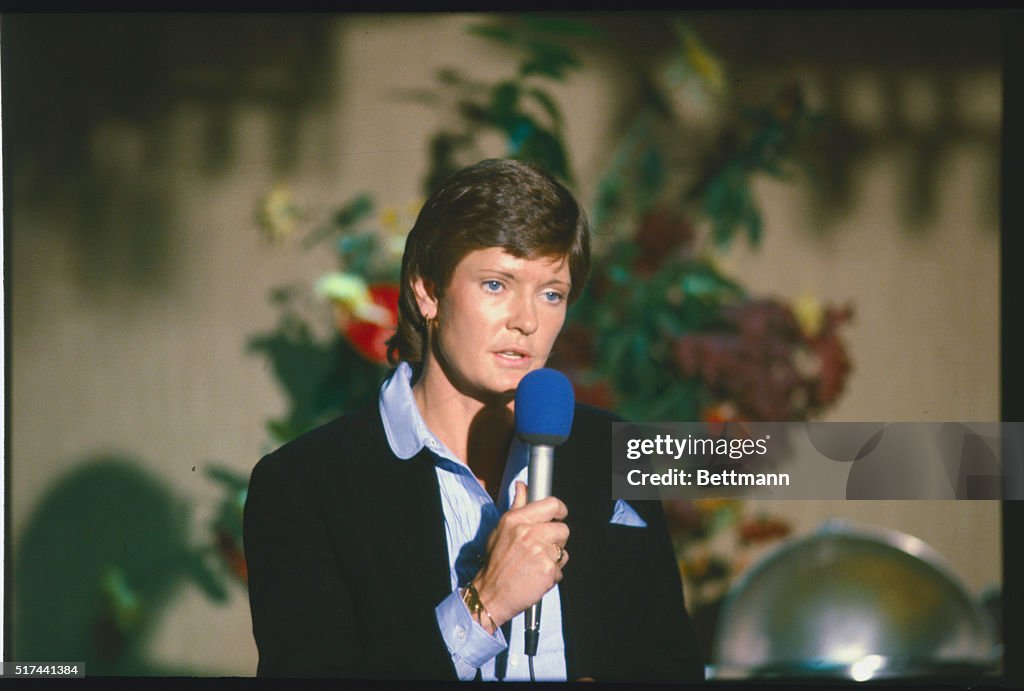 Pat Summitt at Basketball Luncheon