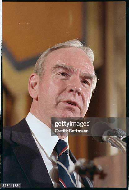 James Wright , US Representative, addressing National Press Club.