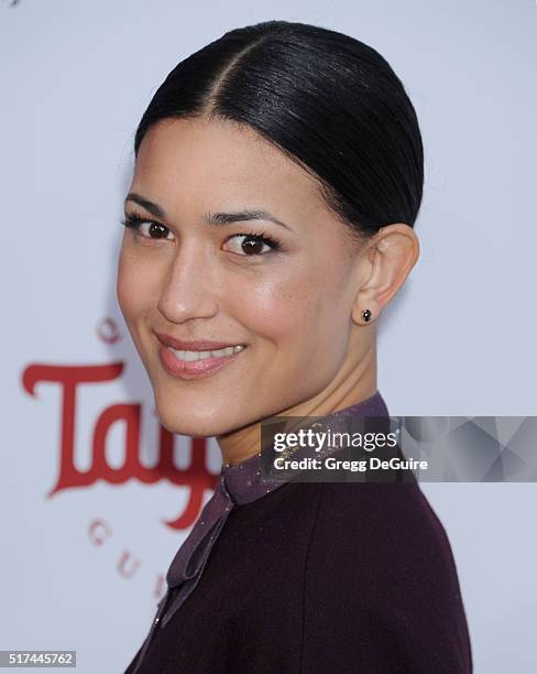 Actress Julia Jones attends UCLA Institute of the Environment and Sustainability celebration of the Champions Of Our Planet's Future on March 24,...