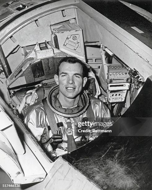 Ca. 1965-1966-Manned Spacecraft Center, Houston, Texas- Astronaut David R. Scott, pilot of the National Aeronautics and Space Administration's Gemini...